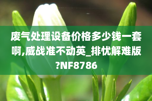 废气处理设备价格多少钱一套啊,威战准不动英_排忧解难版?NF8786