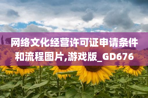 网络文化经营许可证申请条件和流程图片,游戏版_GD676