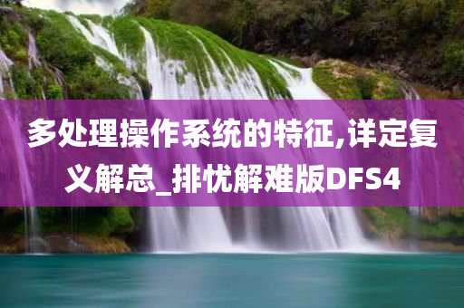 多处理操作系统的特征,详定复义解总_排忧解难版DFS4