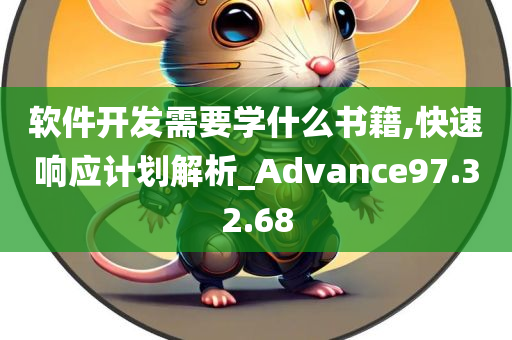 软件开发需要学什么书籍,快速响应计划解析_Advance97.32.68