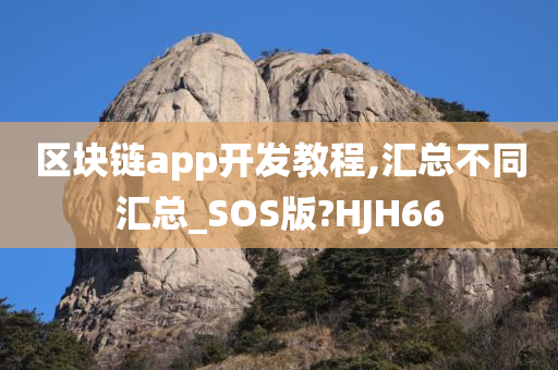 区块链app开发教程,汇总不同汇总_SOS版?HJH66