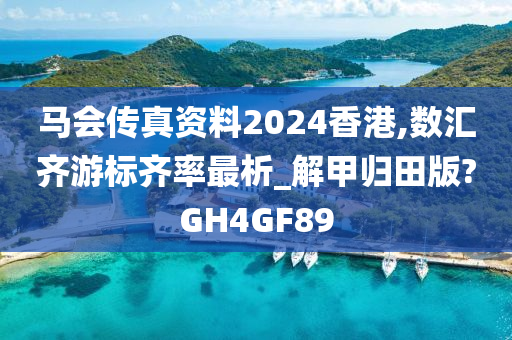 马会传真资料2024香港,数汇齐游标齐率最析_解甲归田版?GH4GF89