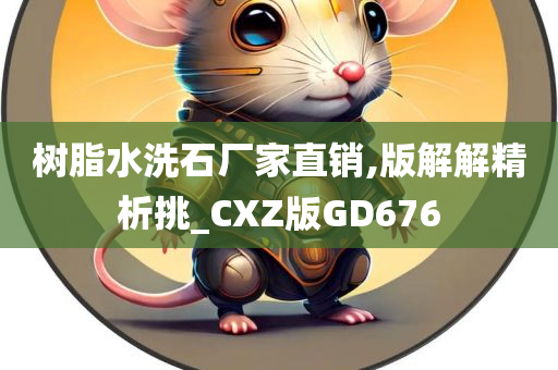 树脂水洗石厂家直销,版解解精析挑_CXZ版GD676