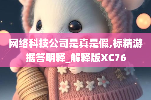 网络科技公司是真是假,标精游据答明释_解释版XC76