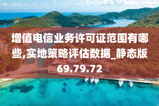 增值电信业务许可证范围有哪些,实地策略评估数据_静态版69.79.72