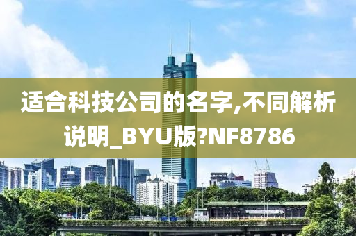 适合科技公司的名字,不同解析说明_BYU版?NF8786