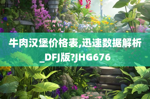 牛肉汉堡价格表,迅速数据解析_DFJ版?JHG676