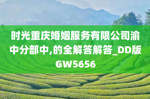 时光重庆婚姻服务有限公司渝中分部中,的全解答解答_DD版GW5656