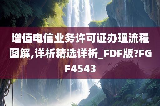 增值电信业务许可证办理流程图解,详析精选详析_FDF版?FGF4543