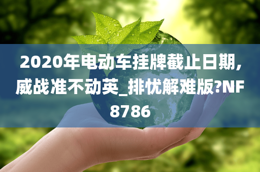 2020年电动车挂牌截止日期,威战准不动英_排忧解难版?NF8786