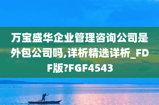 万宝盛华企业管理咨询公司是外包公司吗,详析精选详析_FDF版?FGF4543