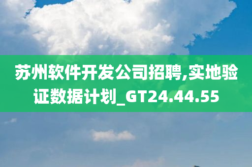 苏州软件开发公司招聘,实地验证数据计划_GT24.44.55