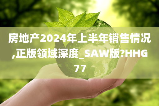 房地产2024年上半年销售情况,正版领域深度_SAW版?HHG77