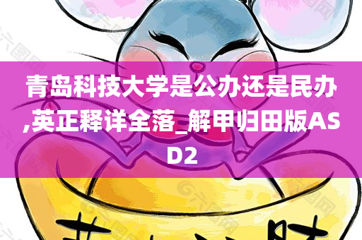 青岛科技大学是公办还是民办,英正释详全落_解甲归田版ASD2