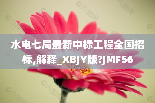 水电七局最新中标工程全国招标,解释_XBJY版?JMF56