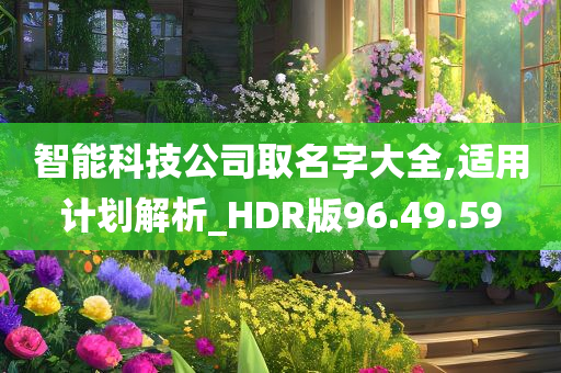 智能科技公司取名字大全,适用计划解析_HDR版96.49.59