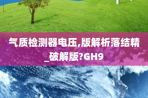 气质检测器电压,版解析落结精_破解版?GH9