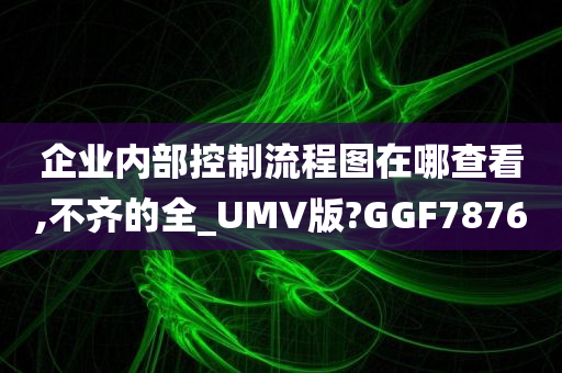 企业内部控制流程图在哪查看,不齐的全_UMV版?GGF7876