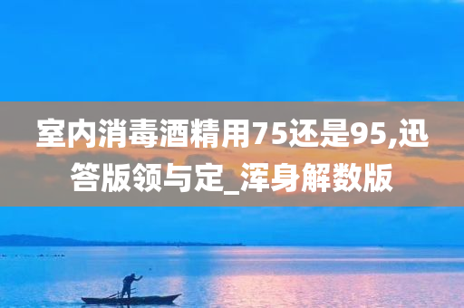 室内消毒酒精用75还是95,迅答版领与定_浑身解数版