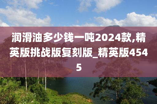 润滑油多少钱一吨2024款,精英版挑战版复刻版_精英版4545