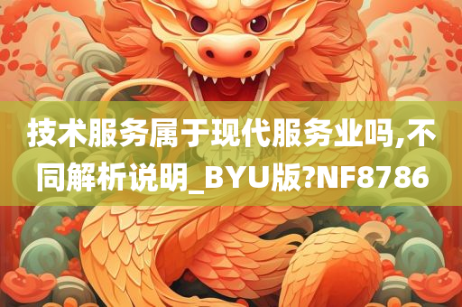 技术服务属于现代服务业吗,不同解析说明_BYU版?NF8786