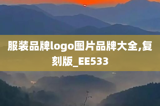 服装品牌logo图片品牌大全,复刻版_EE533