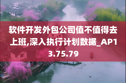 软件开发外包公司值不值得去上班,深入执行计划数据_AP13.75.79