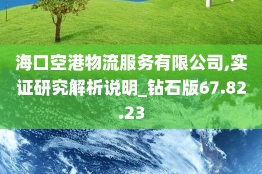 海口空港物流服务有限公司,实证研究解析说明_钻石版67.82.23