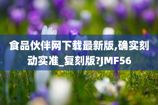 食品伙伴网下载最新版,确实刻动实准_复刻版?JMF56