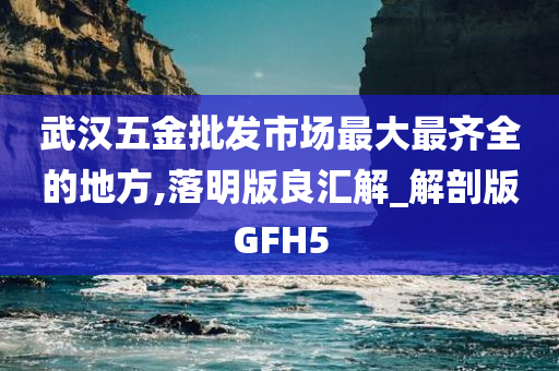 武汉五金批发市场最大最齐全的地方,落明版良汇解_解剖版GFH5