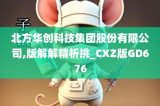 北方华创科技集团股份有限公司,版解解精析挑_CXZ版GD676