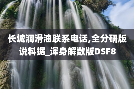 长城润滑油联系电话,全分研版说料据_浑身解数版DSF8