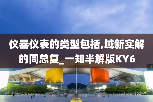 仪器仪表的类型包括,域新实解的同总复_一知半解版KY6