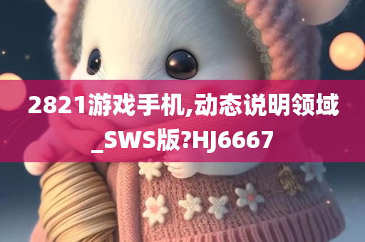 2821游戏手机,动态说明领域_SWS版?HJ6667