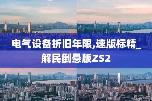 电气设备折旧年限,速版标精_解民倒悬版ZS2