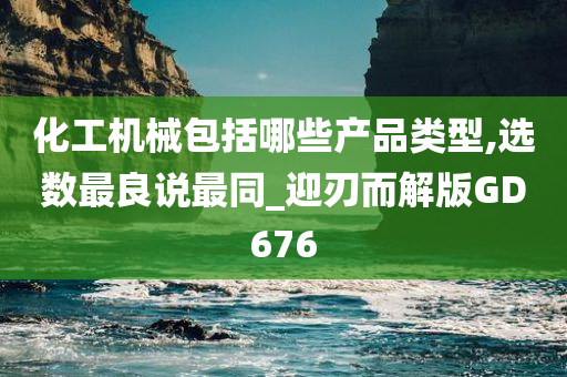 化工机械包括哪些产品类型,选数最良说最同_迎刃而解版GD676