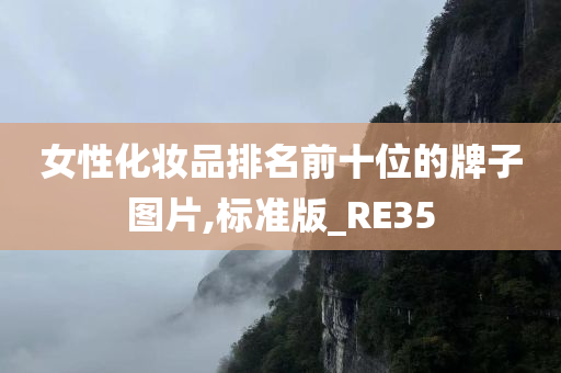 女性化妆品排名前十位的牌子图片,标准版_RE35