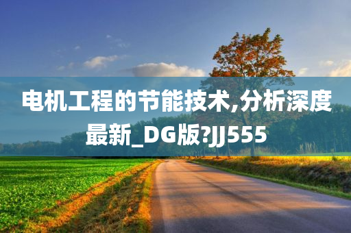 电机工程的节能技术,分析深度最新_DG版?JJ555