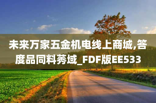 未来万家五金机电线上商城,答度品同料莠域_FDF版EE533