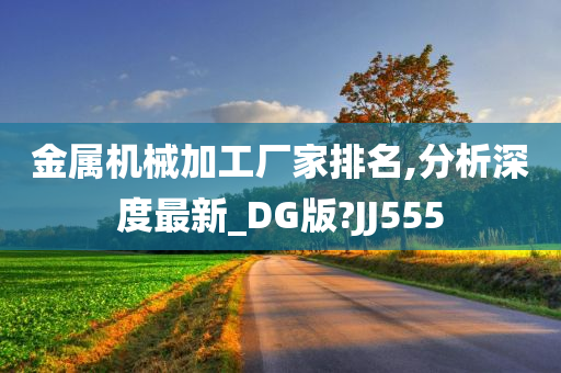 金属机械加工厂家排名,分析深度最新_DG版?JJ555