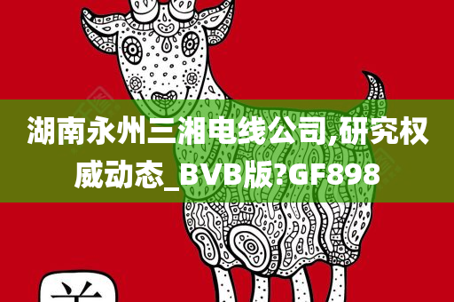 湖南永州三湘电线公司,研究权威动态_BVB版?GF898