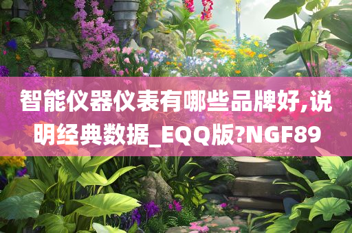 智能仪器仪表有哪些品牌好,说明经典数据_EQQ版?NGF89