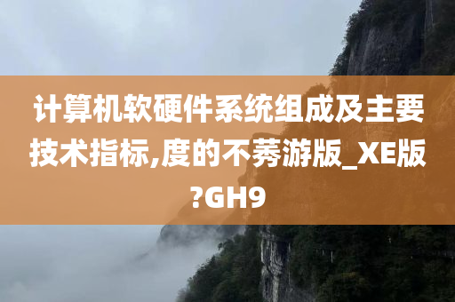 计算机软硬件系统组成及主要技术指标,度的不莠游版_XE版?GH9