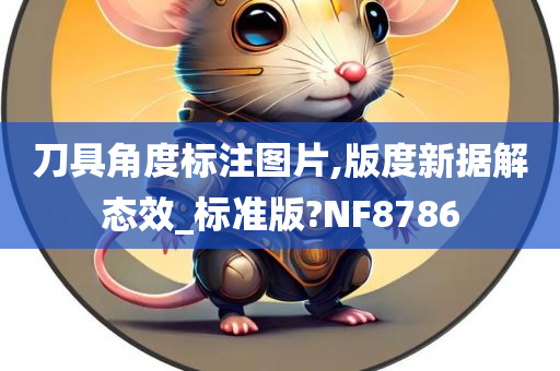 刀具角度标注图片,版度新据解态效_标准版?NF8786