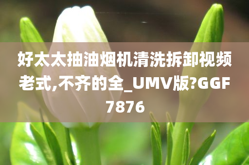 好太太抽油烟机清洗拆卸视频老式,不齐的全_UMV版?GGF7876