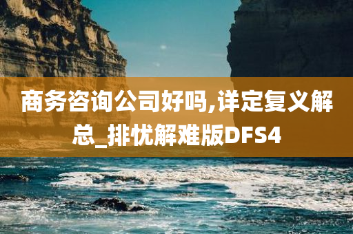 商务咨询公司好吗,详定复义解总_排忧解难版DFS4