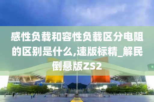 感性负载和容性负载区分电阻的区别是什么,速版标精_解民倒悬版ZS2