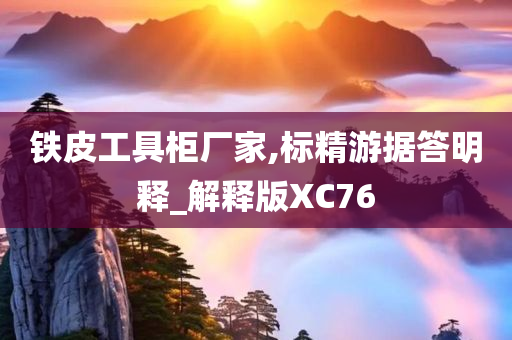 铁皮工具柜厂家,标精游据答明释_解释版XC76