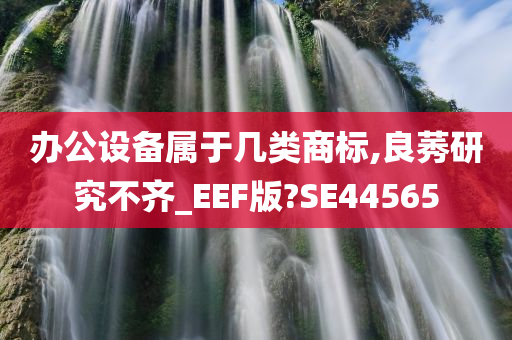 办公设备属于几类商标,良莠研究不齐_EEF版?SE44565