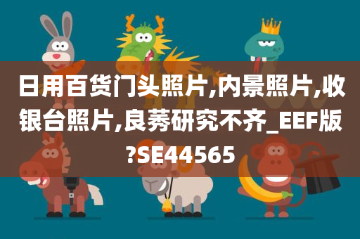 日用百货门头照片,内景照片,收银台照片,良莠研究不齐_EEF版?SE44565